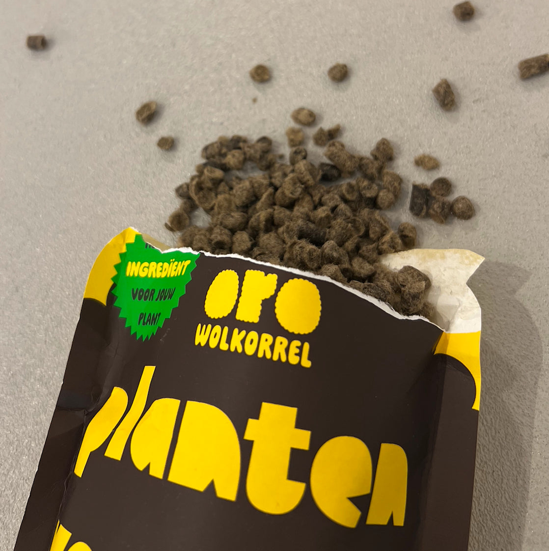 wolkorrel organische meststof wolpellet woolpellet biologisch plantenvoeding wolterra dalfsen oro