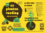 Etiket ORO wolkorrel 15 kg grootverpakking: organische tuinmest en bodemverbeteraar van schapenwol